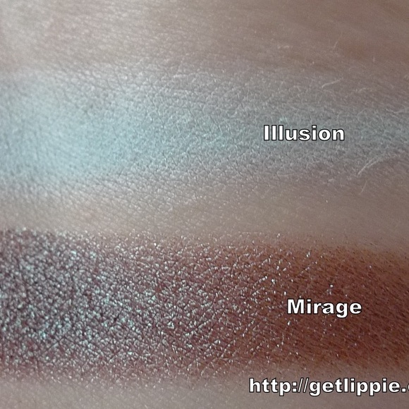 bareMinerals Vision Eyeshadow Duo Illusion Mirage Blue Brown New in Box - Picture 3 of 4